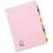 5 Star Subject Dividers, 12-Part, A4, Assorted, Pack of 10