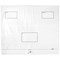 5 Star Opaque Polythene Envelopes, 440x330mm, Peel & Seal, White, Pack of 100