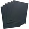 5 Star Leathergrain Covers, 240gsm, Black, A4, Pack of 100