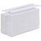 5 Star C-Fold Hand Towel, 1-Ply, White, 24 Sleeves of 100 Towels