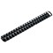 5 Star Binding Combs, 21 Ring, 38mm, Black, Pack of 50