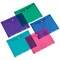 5 Star A4 Punched Filing Pockets, Assorted, Pack of 5