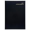 5 Star 2017 Appointment Diary / Day to A Page / A4 Black