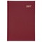 5 Star 2017 Diary / 2 Days to Page / A5 / Red