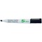 5 Star Eco Drywipe Markers, Chisel Tip, Black, Pack of 10