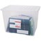 5 Star Storage Box, 60 Litre, Clear, Stackable