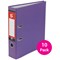 5 Star A4 Lever Arch Files, Purple, Pack of 10