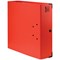 Arianex A4 Lever Arch File, Double Capacity 2 x 50mm Spines, Red