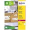 Avery LR7168-100 Recycled Laser Labels, 2 Per Sheet, 199.6x143.5mm, White, 200 Labels