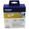 Brother DK-11208 Large Address Label, Black on White, 38x90mm, White, 400 Labels Per Roll