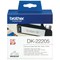 Brother DK-22205 Continuous Label Paper Tape, Black on White, 62mmx30.48m