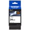 Brother P-Touch STe-151 Stencil Tape, Black on Clear, 24mmx3m