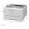 Brother HL-L8240CDW A4 Wireless Colour Laser Printer, Grey