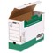 Bankers Box Transfer Files, Foolscap, White & Green, Pack of 10
