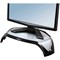 Fellowes Smart Suites Monitor Stand, Adjustable Height, Black and Silver