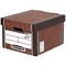 Bankers Box Premium Presto Classic Box, Woodgrain, Pack of 10