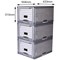 Bankers Box, Stackable, Grey & White, Pack of 5