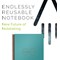 Rocketbook Core Executive Set Dot Reusable Notebook, A5, 32 Pages, Teal