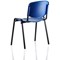 ISO Polypropene Stacking Chair, Blue