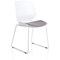 Florence Sled Visitor Chair, Grey