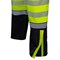 Beeswift Deltic Hi-Vis Two Tone Overtrousers, Saturn Yellow & Navy Blue, Medium