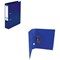 Elba A4 Lever Arch File, 70mm Spine, Plastic, Blue