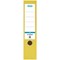 Elba A4 Lever Arch File, 70mm Spine, Plastic, Yellow