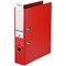 Elba A4 Lever Arch File, 70mm Spine, Plastic, Red