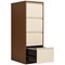 Bisley Foolscap Filing Cabinet, 4 Drawer, Coffee and Cream