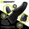 Beeswift Micro-Fibre Slip On S2 Shoes, Black, 11