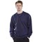 Beeswift V-Neck Sweatshirt, Navy Blue, Medium