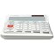 Casio JE-12E Ergonomic Compact Desktop Calculator, 12 Digit, Solar and Battery Power, White