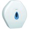 2Work Mini Jumbo Toilet Roll Dispenser White CT34014