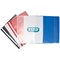 Elba A4 Pocket Report File, Assorted, Pack of 25