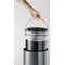 Durable Stainless Steel Pedal Bin Round 12 Litre Silver