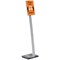 Durable A4 Information Sign Floor Stand