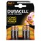 Duracell Plus Power Alkaline Battery, AAA, 1.5V, Pack of 4