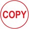 Colop EOS R17 COPY Pre-Inked Circular Stamp