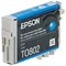 Epson T0802 Cyan Claria Inkjet Cartridge