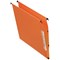 Esselte Orgarex Dual Manilla Lateral Suspension Files, 330mm Width, 15mm Square Base, Orange, Pack of 25
