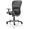 Victor Leather & Mesh Executive Chair, Black