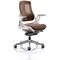 Zure Executive Mesh Chair, Mandarin, Assembled