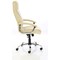 Penza Leather Executive Chair, Cream