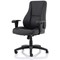 Hampshire Leather Managers Chair, Black