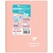 Clairefontaine Koverbook Blush Wirebound Notebook, A5, Ruled, 160 Pages, Assorted, Pack of 5