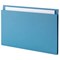 Guildhall Square Cut Folders, 315gsm, Foolscap, Blue, Pack of 100