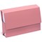 Guildhall Probate Wallets, Manilla, 315gsm, 75mm, Foolscap, Pink, Pack of 25