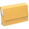 Guildhall Probate Wallets, Manilla, 315gsm, 75mm, Foolscap, Yellow, Pack of 25