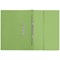 Guildhall Front Pocket Transfer Files, 420gsm, Foolscap, Green, Pack of 25