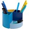 Exacompta Bee Blue The Quarter Recycled Desk Tidy, Assorted, Pack of 3